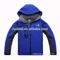 Men's softshell jacket with polar fleece lining /waterproof and breathable,soft shell windbreaker